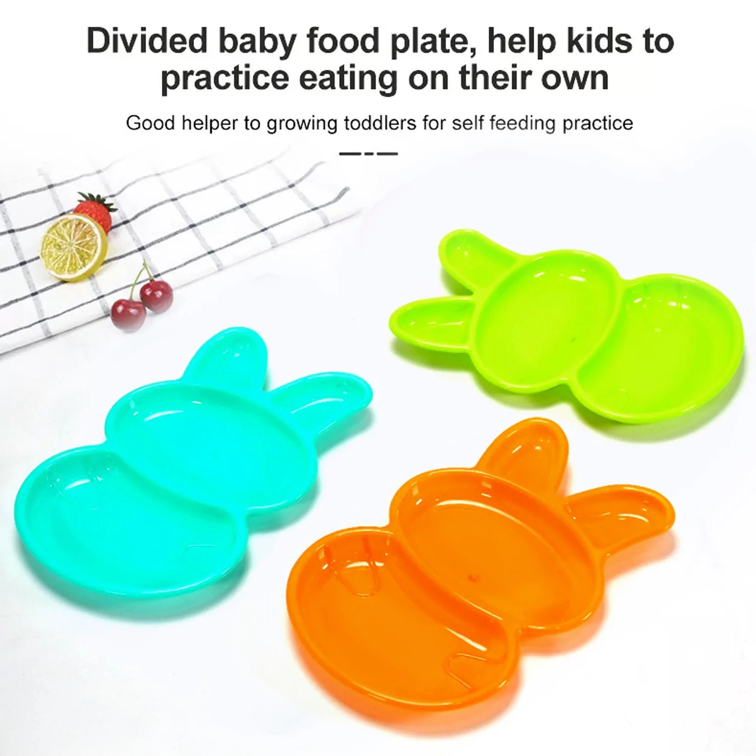 7101 Rabbit Shape Dish 6 pcs For Kids (multicolor) DeoDap 7101 Rabbit Shape Dish 6 pcs For Kids (multicolor) DeoDap